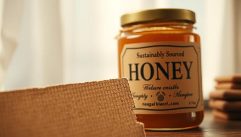 materialwahl honigetiketten