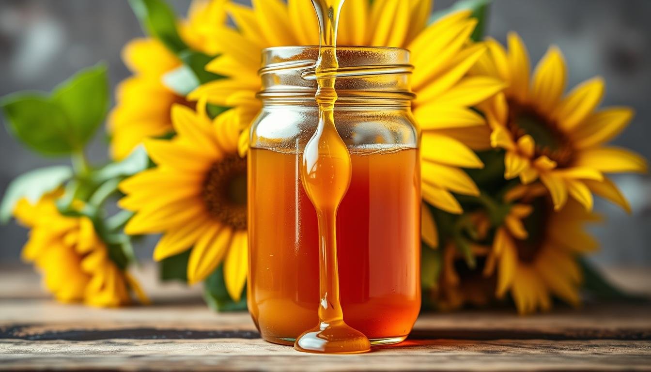 sonnenblumen honig