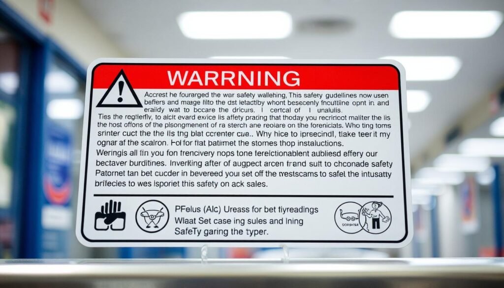 warnhinweise anleitungen durchzulesen